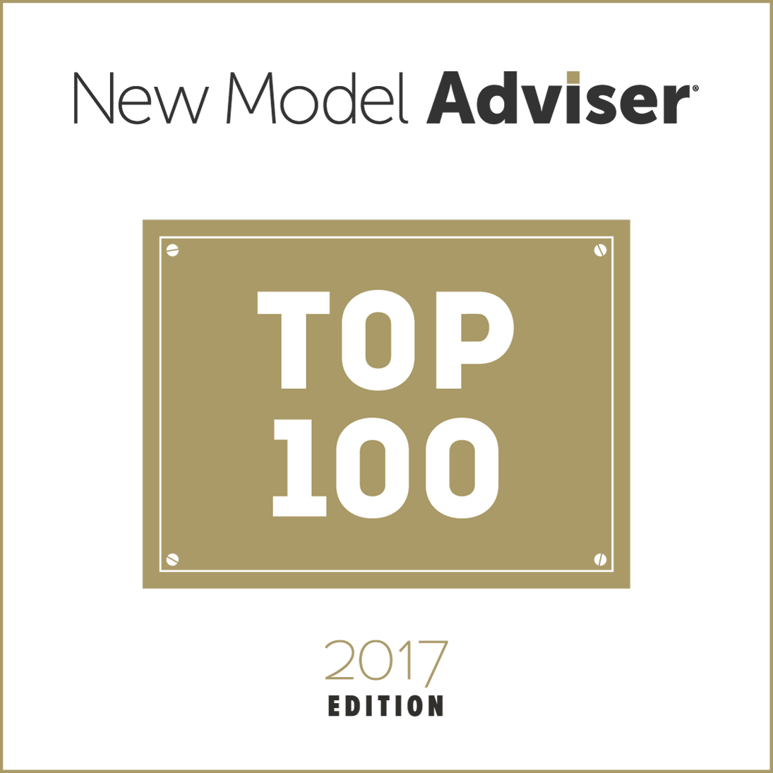 New Model Adviser Top 100 2017